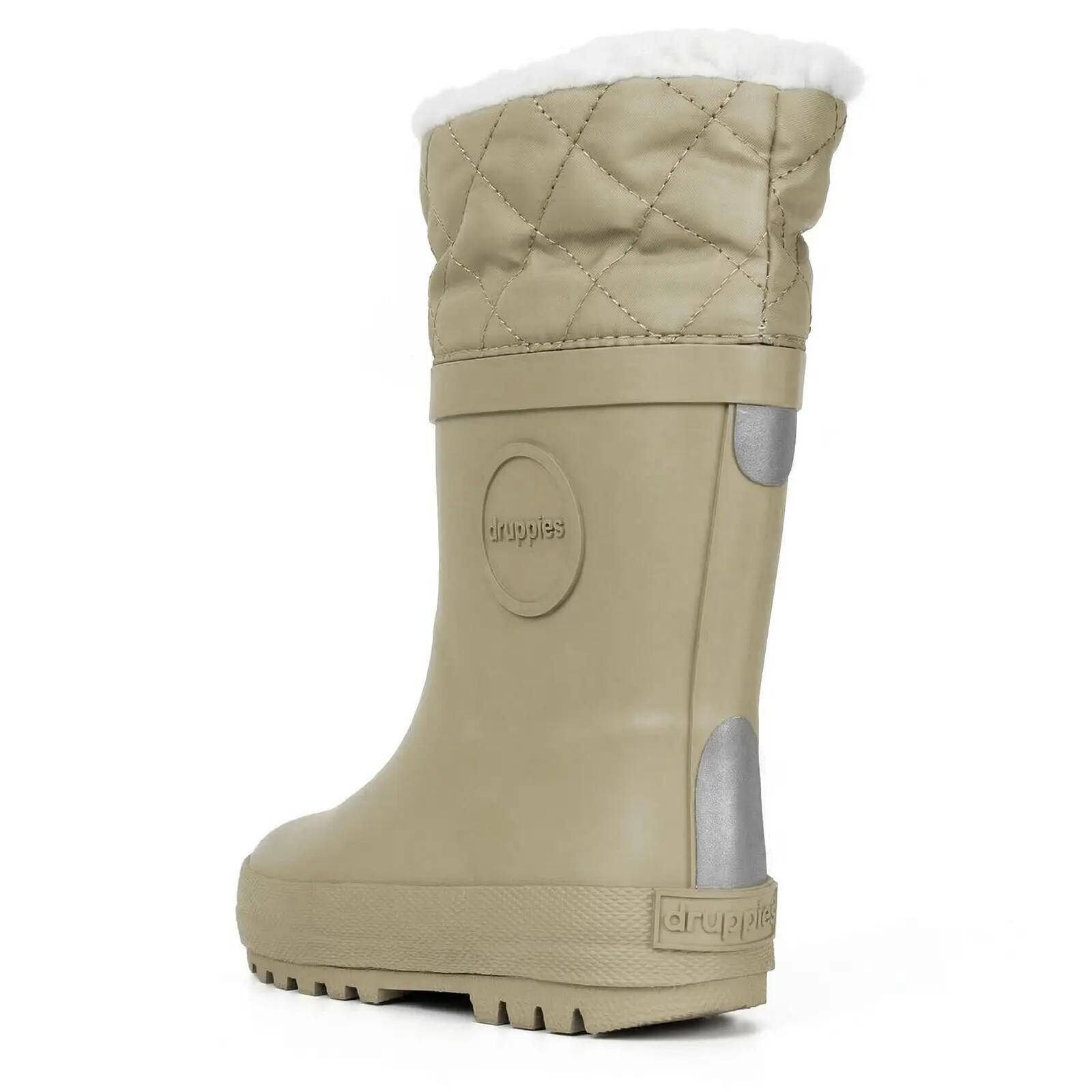 Winterlaarzen Dames - Gevoerde Regenlaarzen - Winter - Sandstone Beige - EU 42 2/9