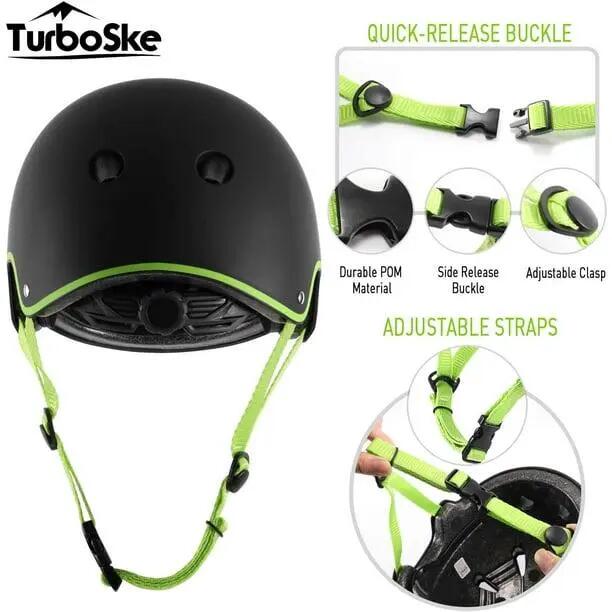 Casque de skateboard HHHC, casque de BMX, casque multisports, casque de vélo pou 5/5