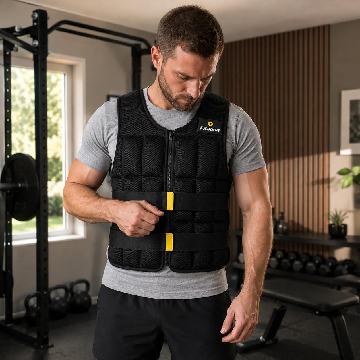 Fitagon 10 kg weighted vest 4/6