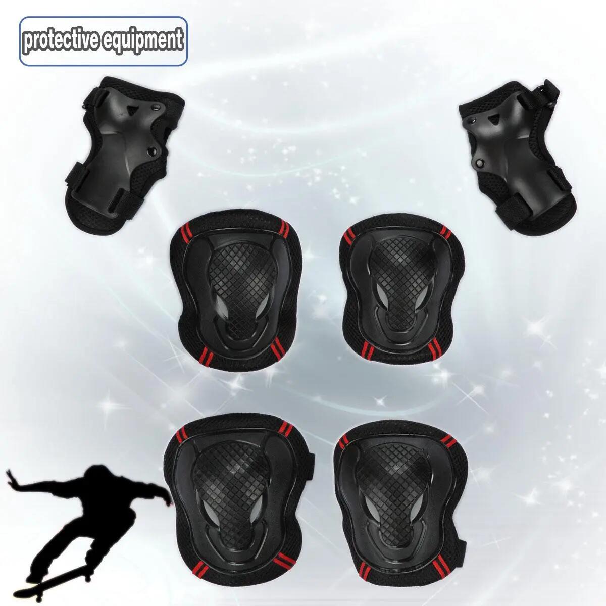 Casque de skate pour enfants et adolescents + 6 protections coudes, genoux et po 7/7