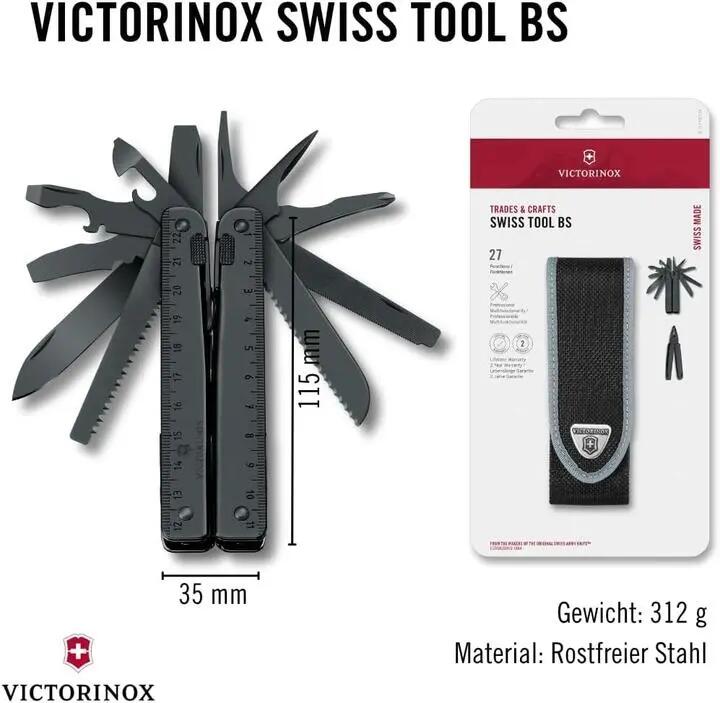 Camping couteau multifonction Victorinox Swiss Tool BS 9/15