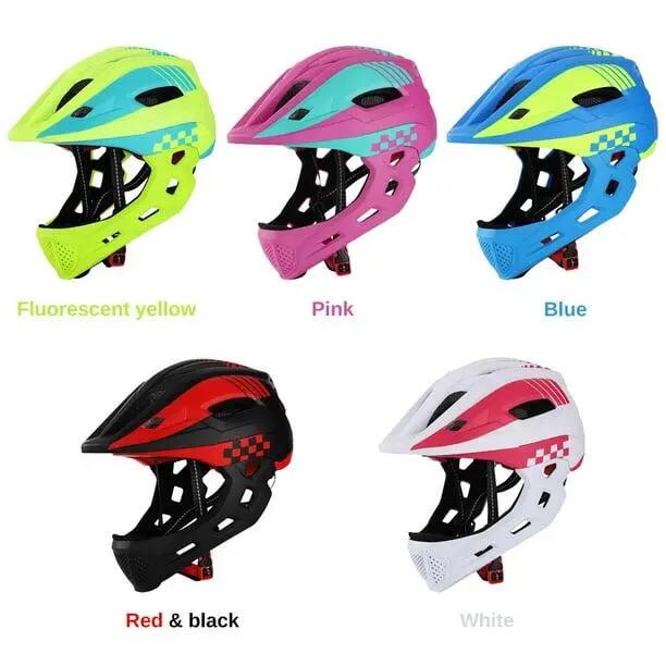Casque intégral TOMSHOO pour enfant, sécurité vélo et skateboard 5/6