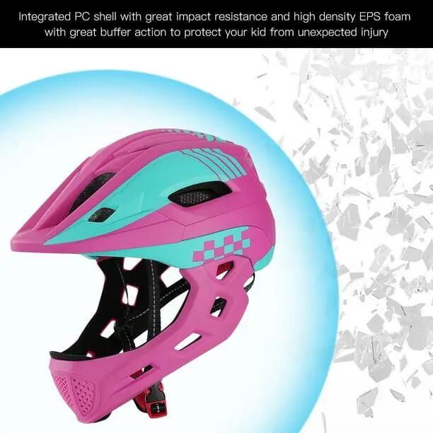 Casque intégral TOMSHOO pour enfant, sécurité vélo et skateboard 3/6