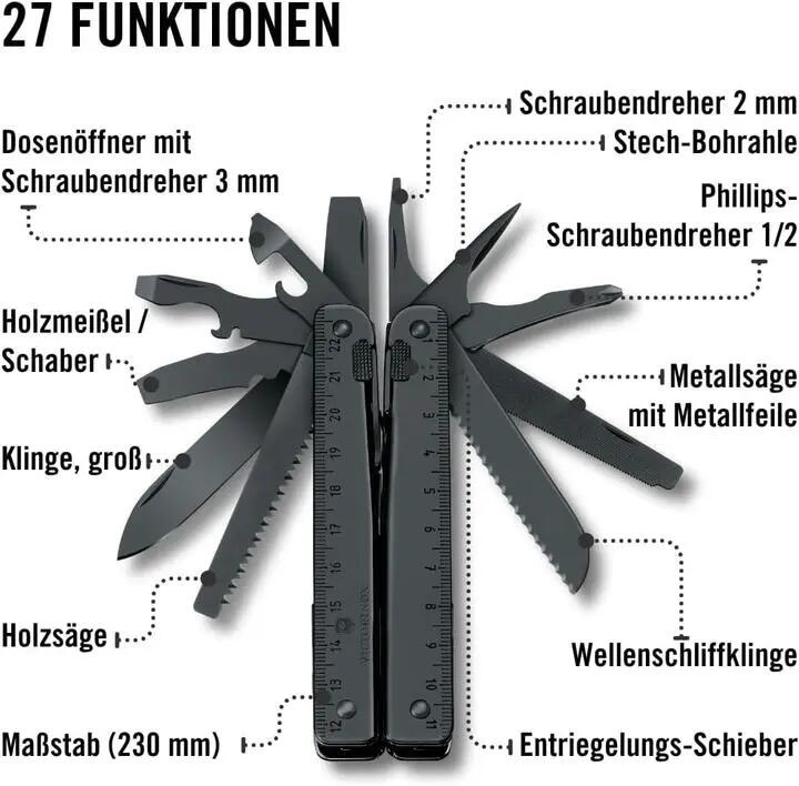 Camping couteau multifonction Victorinox Swiss Tool BS 10/15