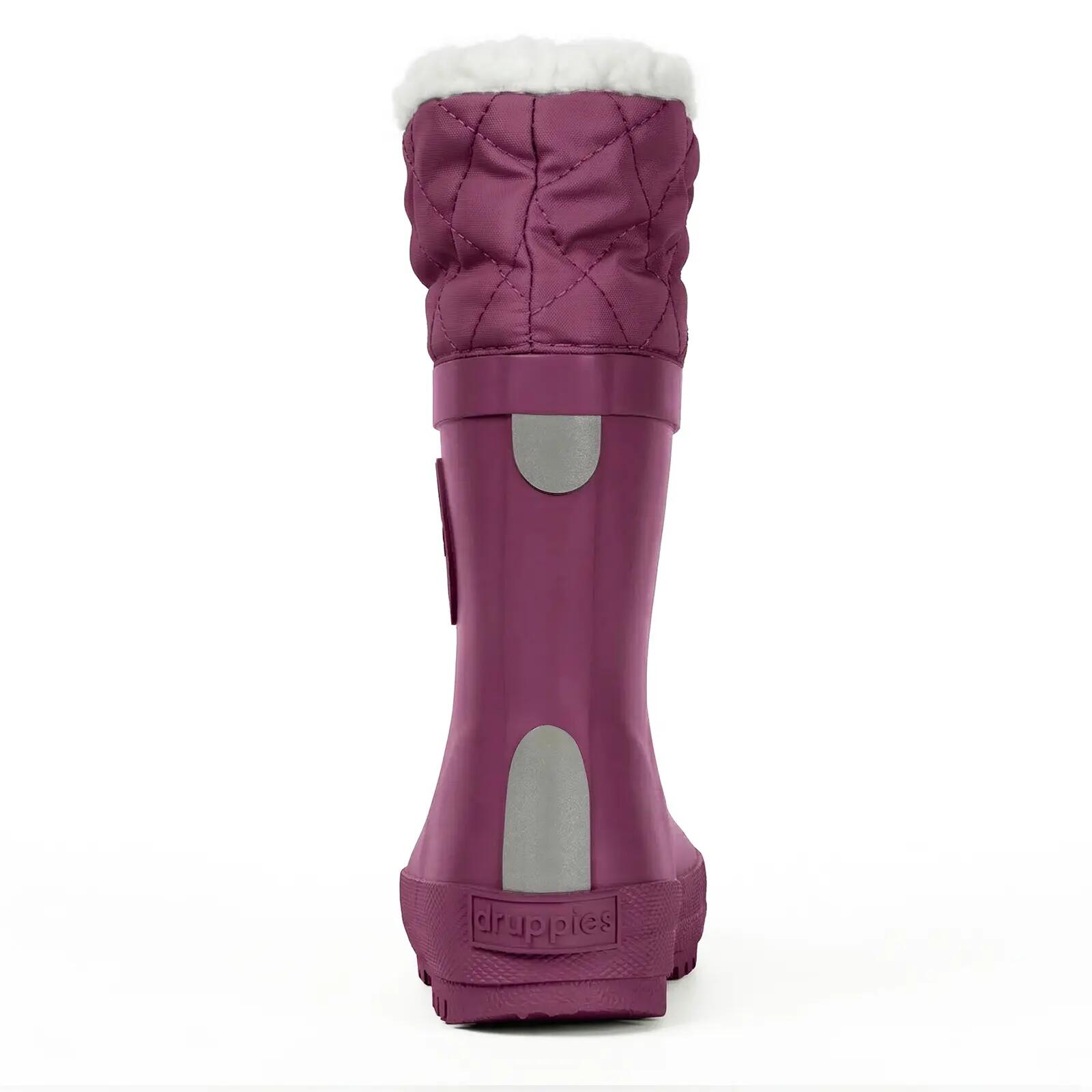 Winterlaarzen Kinderen - Gevoerde Regenlaarzen - Winter - Royal Purple - EU 29 4/9