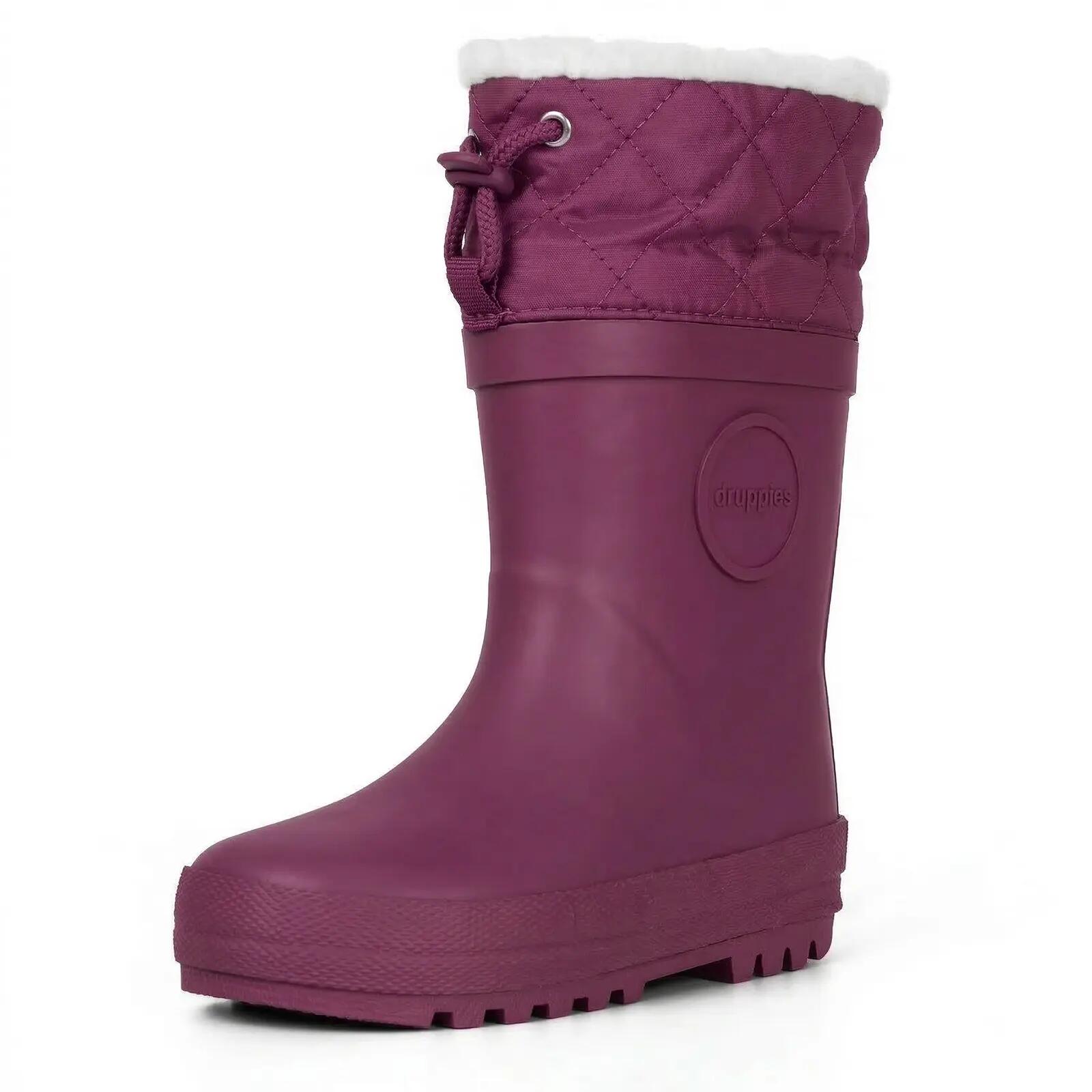 Winterlaarzen Kinderen - Gevoerde Regenlaarzen - Winter - Royal Purple - EU 29 3/9