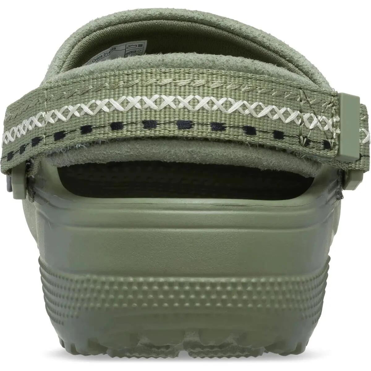 Mules Crocs Crafted Vegan Suede Stitch Clog 6/6