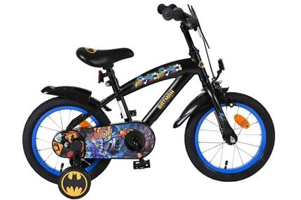 Batman 14 inch kinderfiets jongens zwart