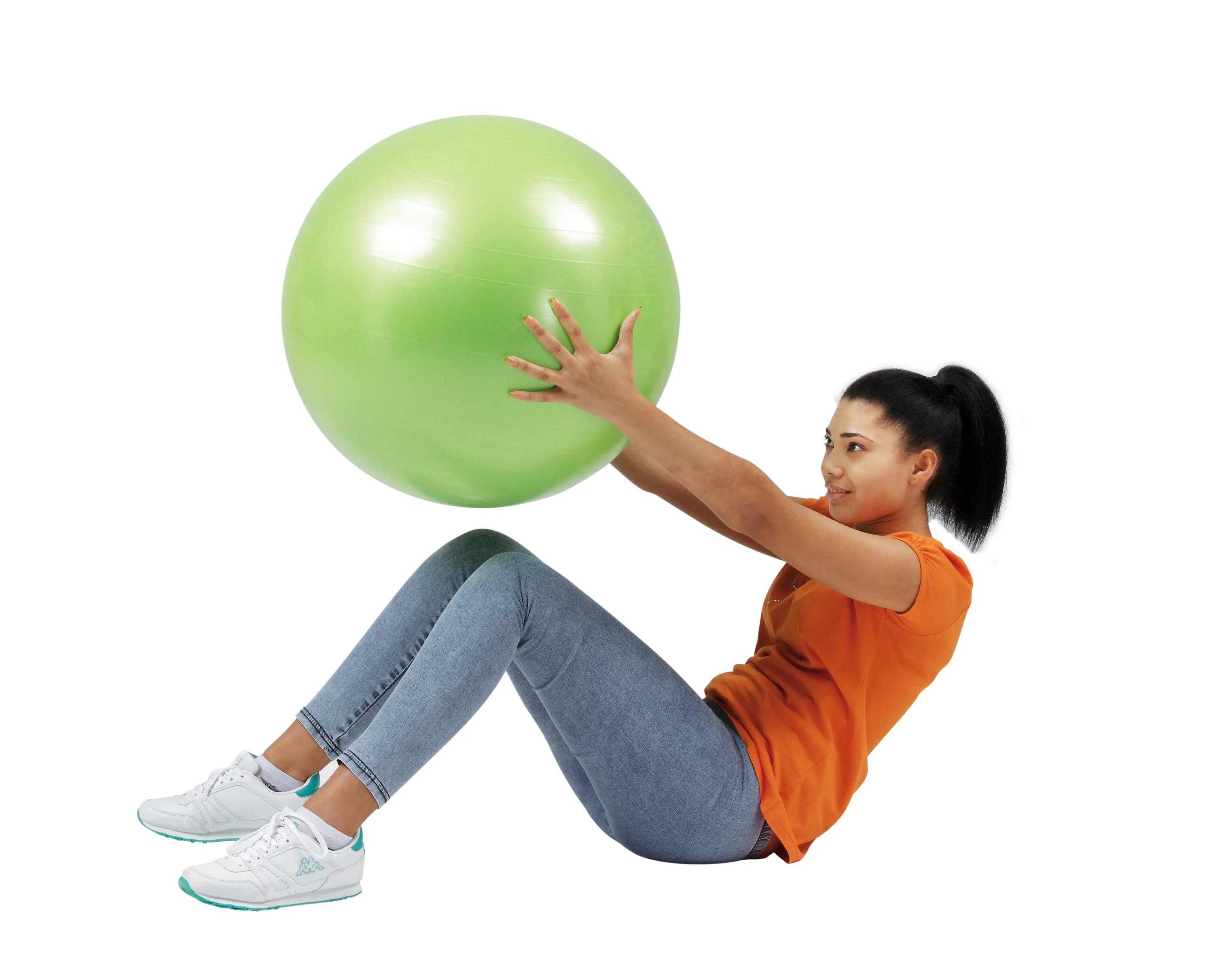 Gymnic Plus Palla fitness antiscoppio Ø 55 cm verde lime 4/7