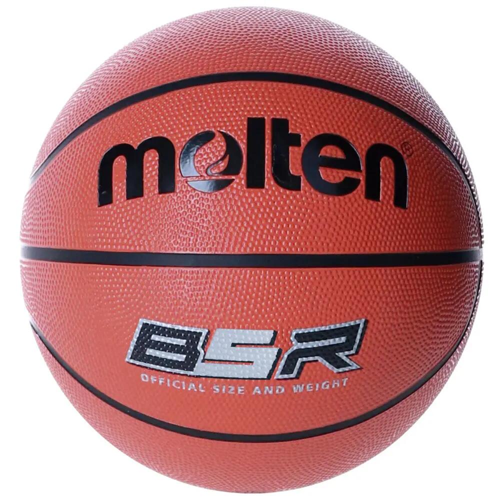Pack 24 Balones Baloncesto Molten Caucho B5R2 Black Talla 5 Mini Basket 2/3