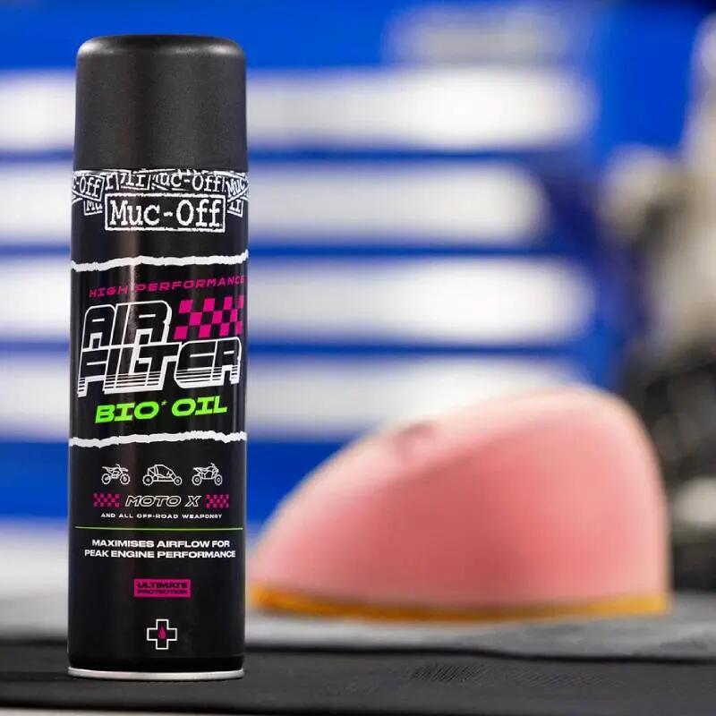Olej do filtrów powietrza BIO AIR FILTER BIO OIL spray 500 ml MUC-OFF 2/4