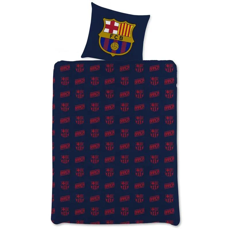 Juego de ropa de cama con escudo azul marino 2/3