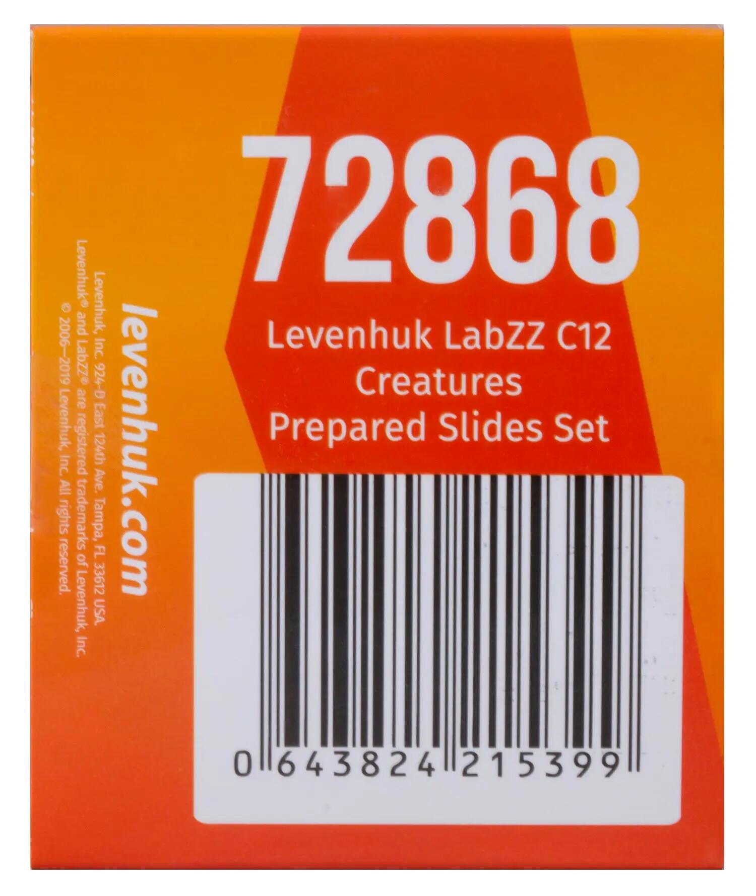 Sada hotových živočišných preparátů Levenhuk LabZZ C12 10/10