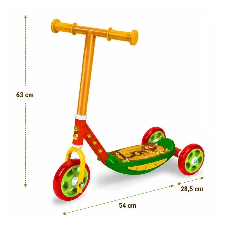 Patinete León Infantil Niño de 3 Ruedas Base Antideslizante +3 Años 2/2