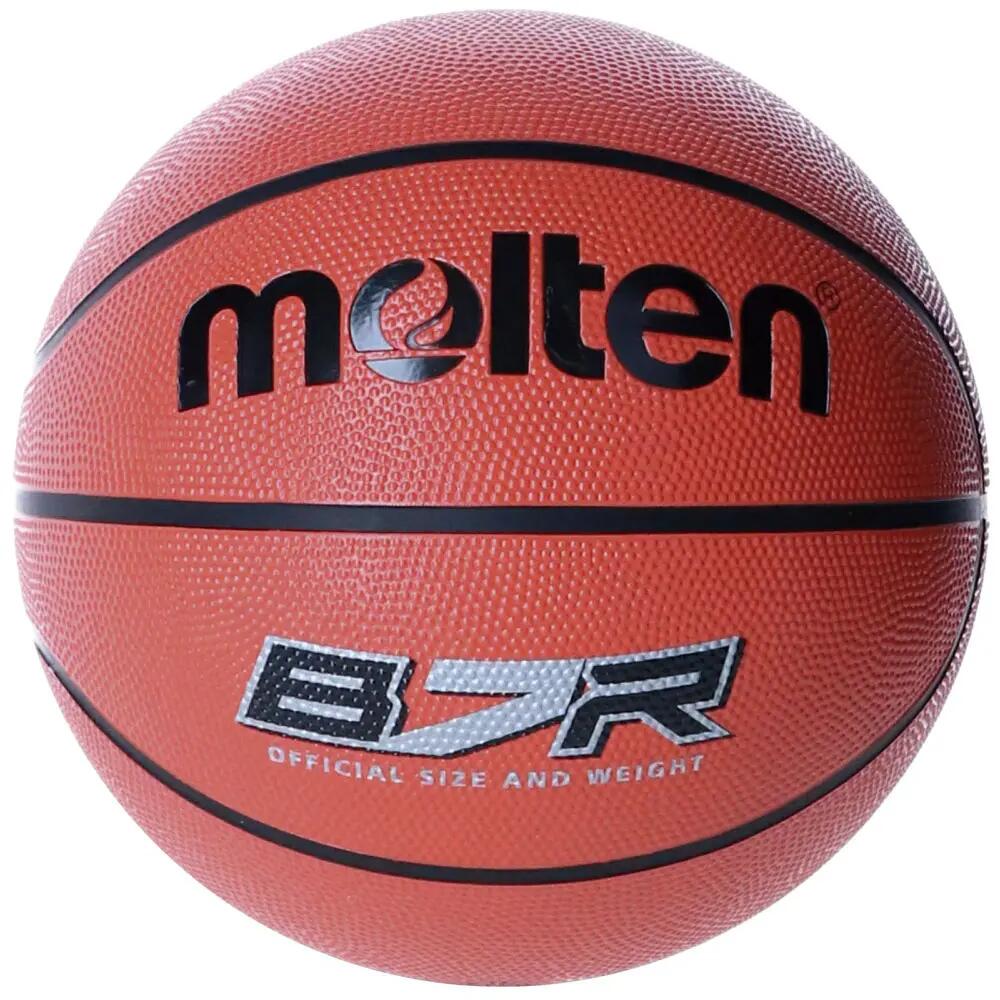Pack 24 Balones Baloncesto Molten Caucho B7R2 Black Talla 7 Outdoor 2/3