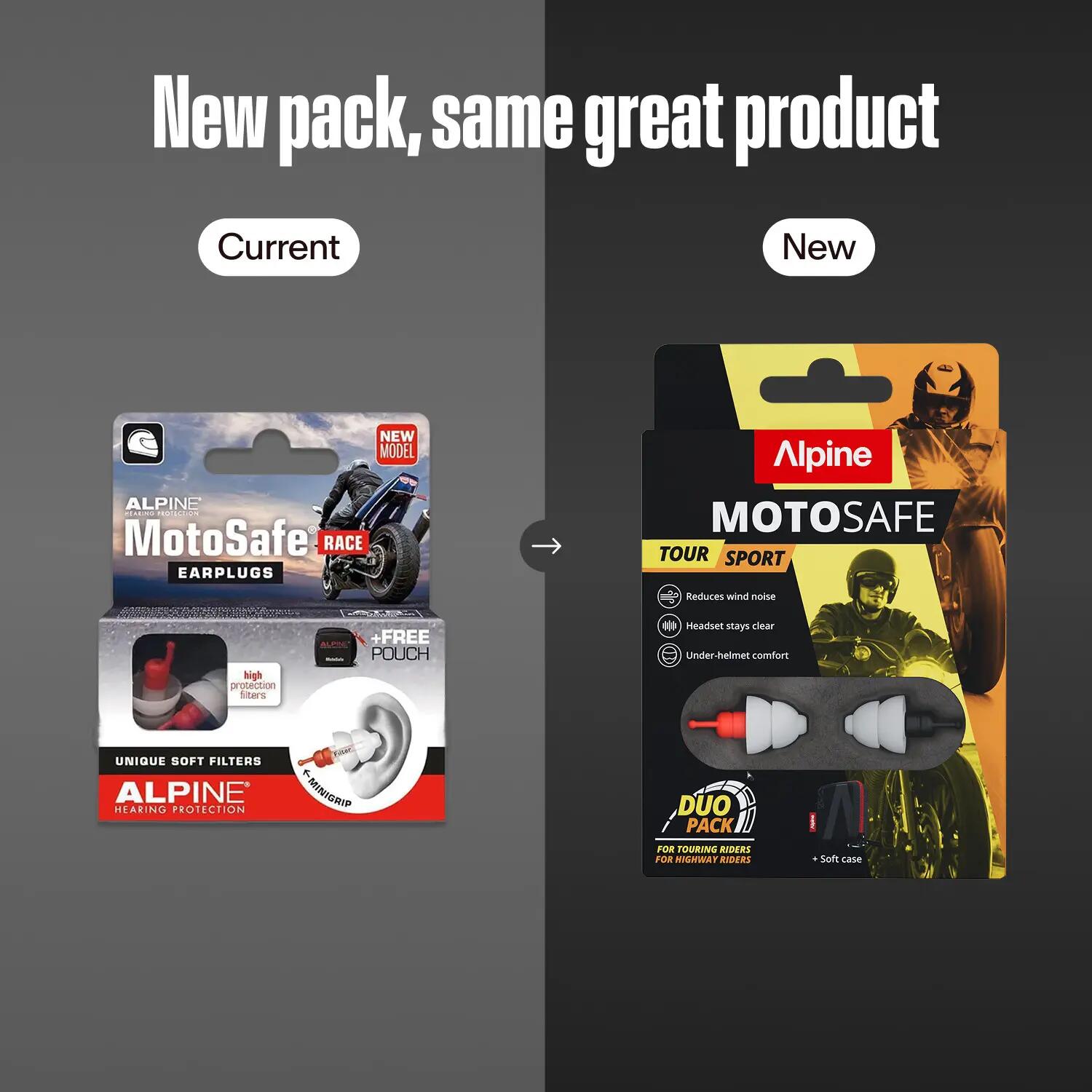 Motorrad-Ohrstöpsel Motosafe Pro 7/7