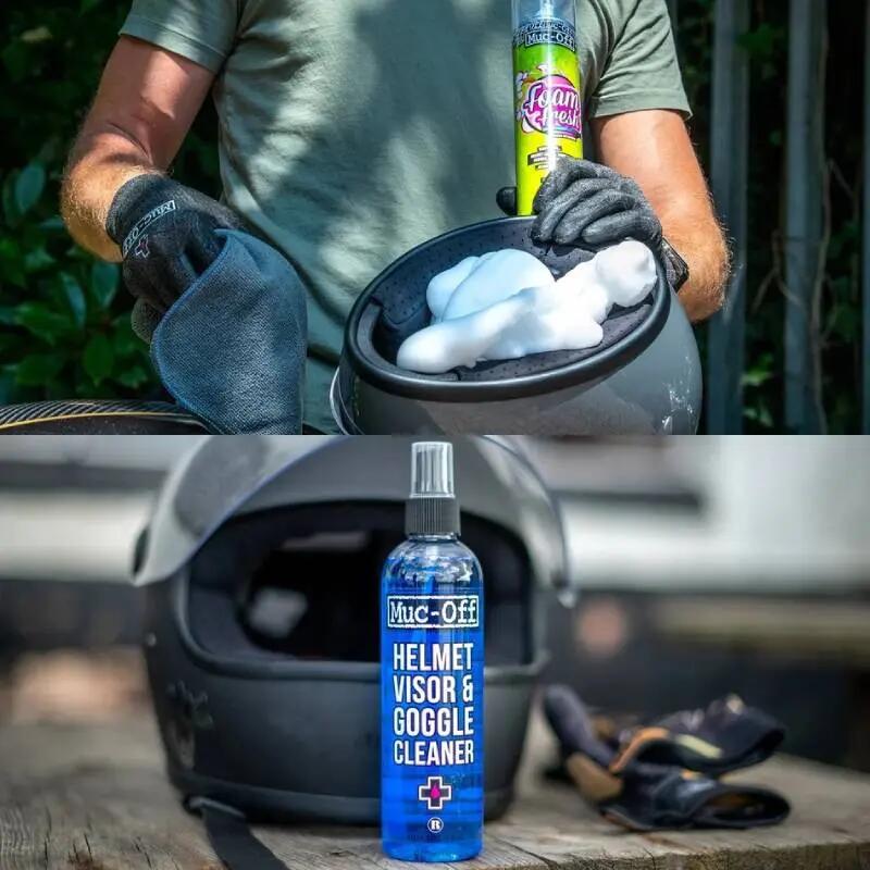 Zestaw do czyszczenia i pielęgnacji kasku HELMET CLEANING KIT 4w1 MUC-OFF 2/6