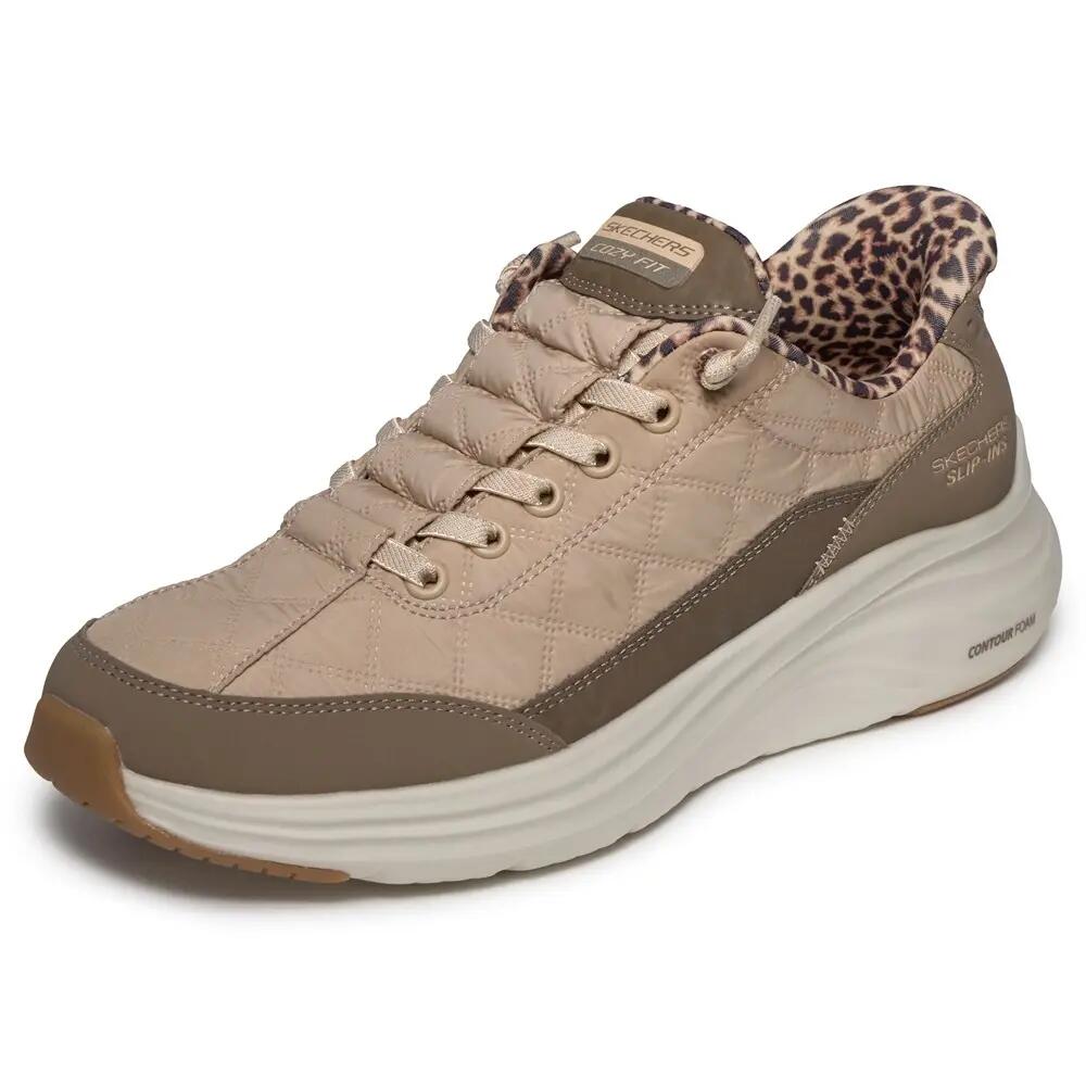 Skechers Contour Foam-leopard Dream marron   FEMME - 2/7