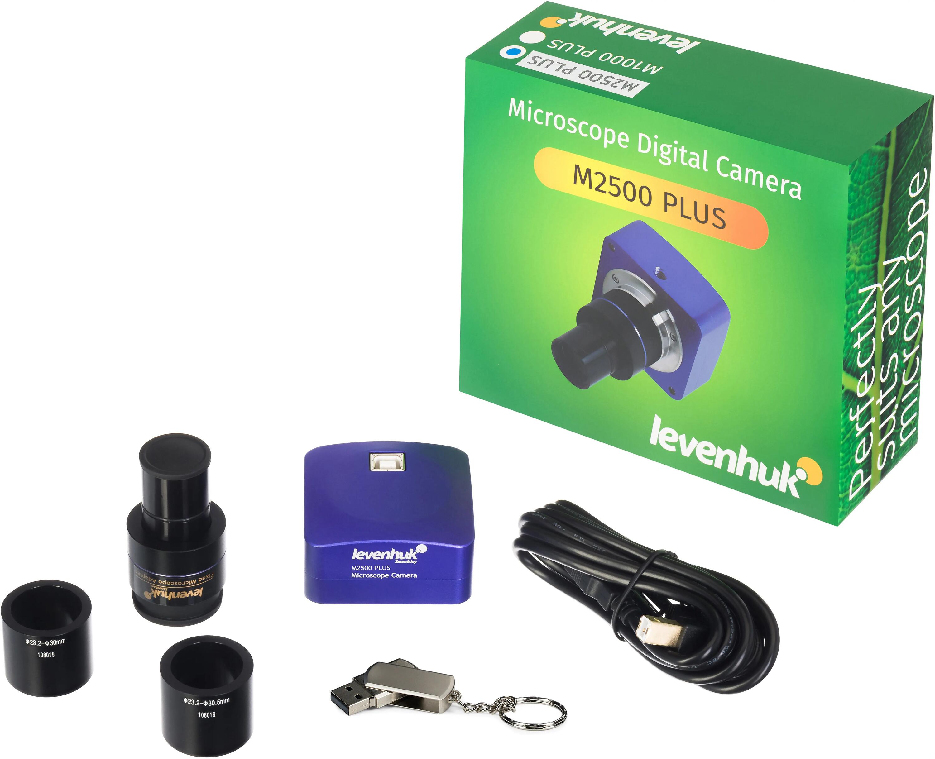 Fotocamera digitale per microscopio Levenhuk M2500 PLUS 2/10