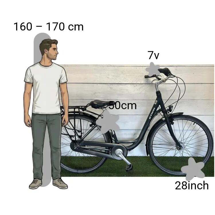 Bicicleta usada B'twin Elops 920 Lage Instap 2/4