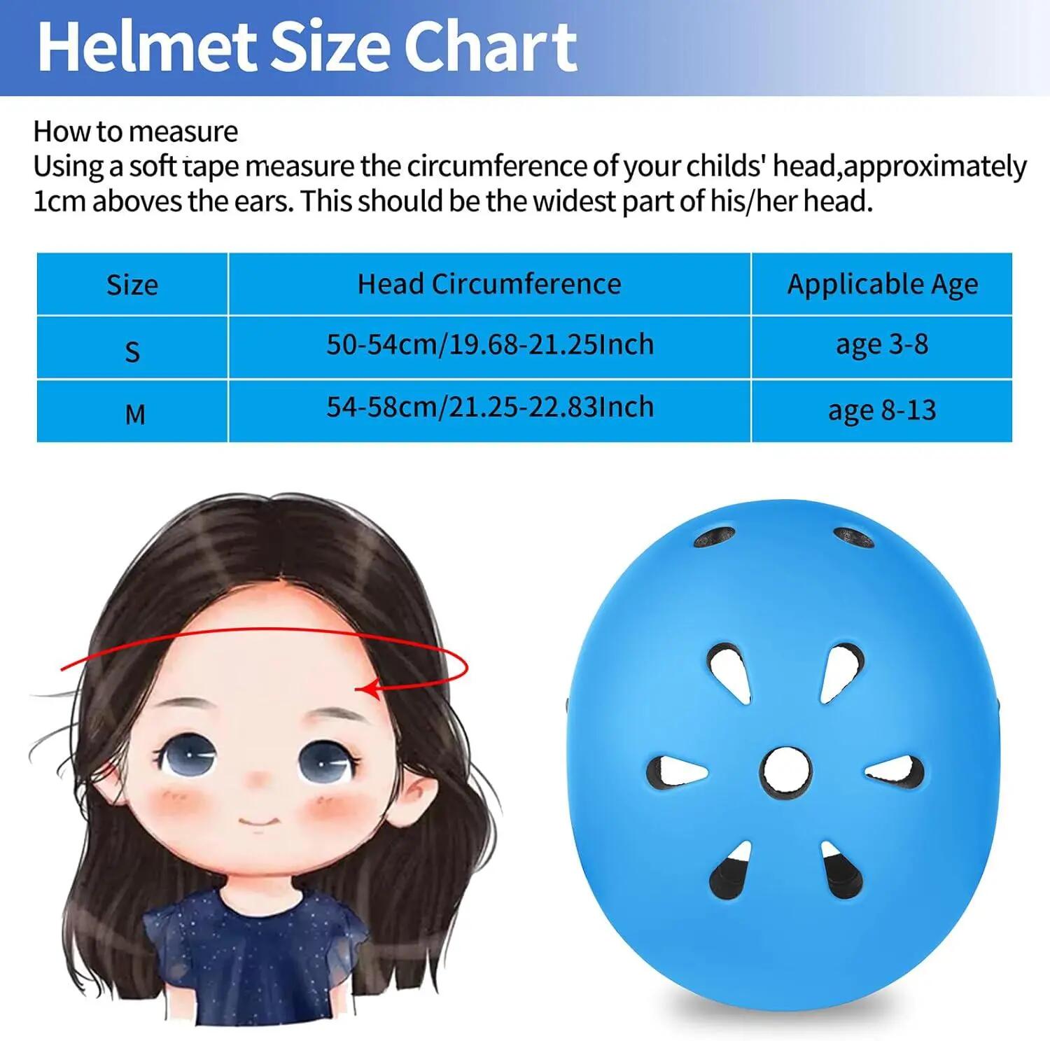 Casque de vélo enfant, casque de skateur, réglable pour vélo, trottinette, skate 5/5