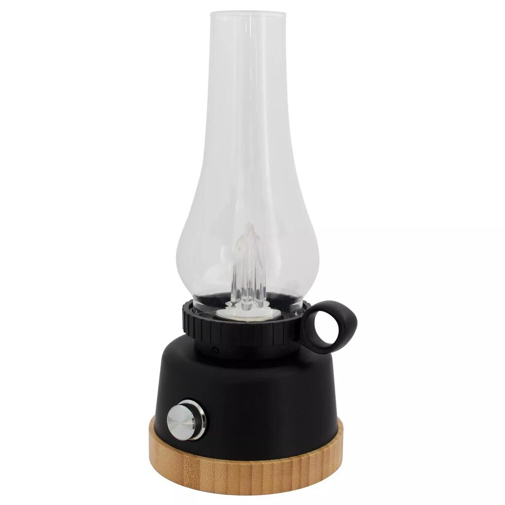 Wind LED-Campinglampe 250 lm, dimmbar, USB-Akku, Schwarz