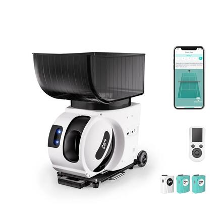 PONGBOT Pace S Pro – KI-gestützte Tennisballmaschine