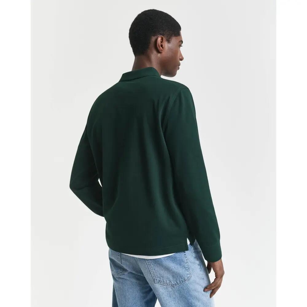 Polo de manga larga Gant para hombre 2/4