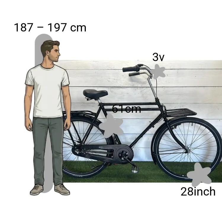 Bicicleta usada Azor Transportfiets 2/4