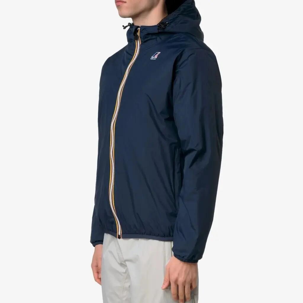 Jaqueta K-way Modelo Le Vrai 4.0 Claude Warm Cor Azul 3/5