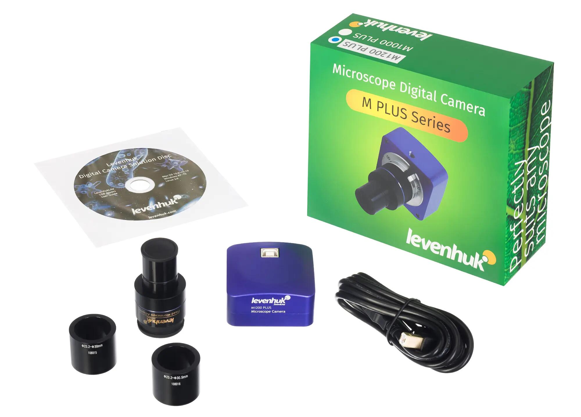 Caméra numérique pour microscope Levenhuk M1200 PLUS 2/9