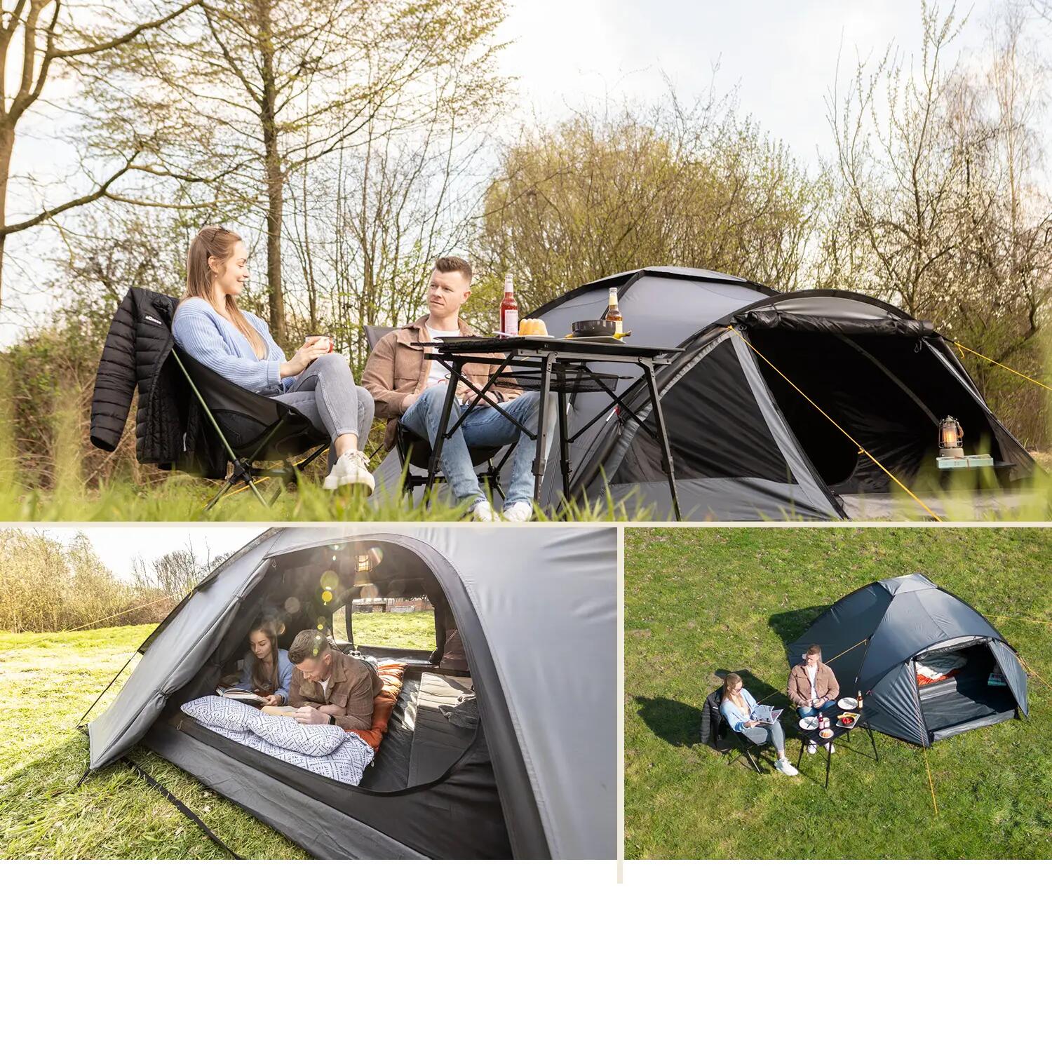 Gebraucht - Kuppelzelt Dale 4 - Camping Zelt für 4 Personen 7/11
