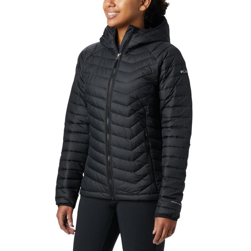 Jacheta de primavara Powder Lite Hooded Jacket - negru femei