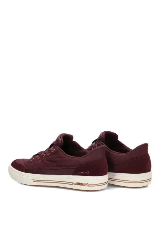 Deportivas Casual Mujer Suela Plana - Modelo 177209 Burdeos 5/6