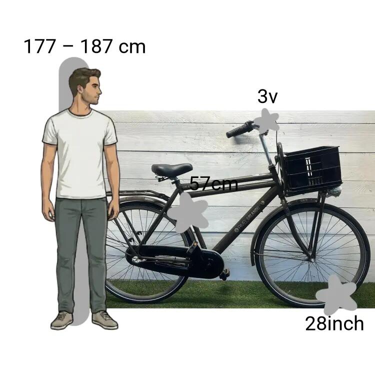 Bicicleta usada Rivel Orlando 2/4