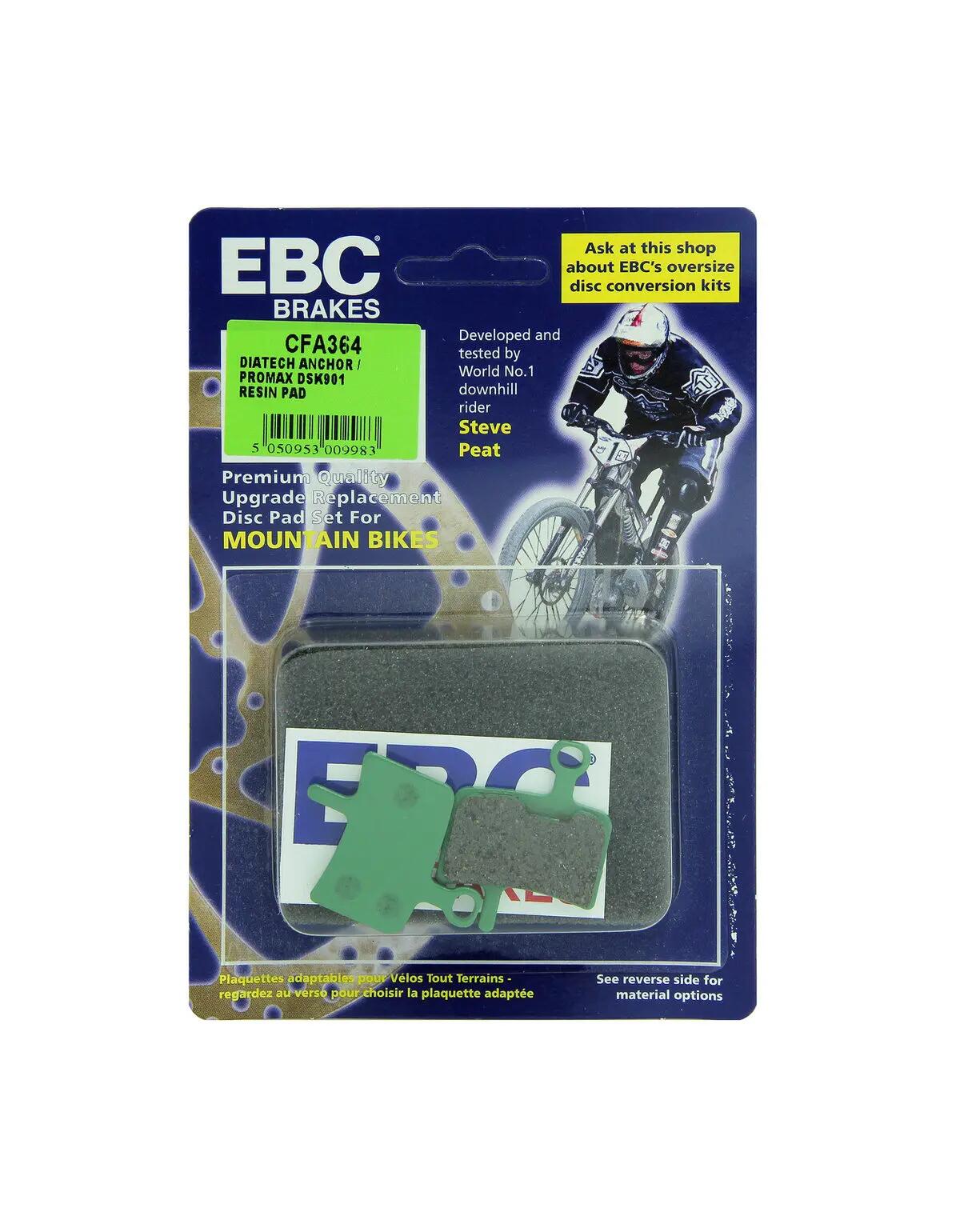 CFA364 - Klocki hamulcowe rowerowe (organiczne) EBC Brakes 2/2