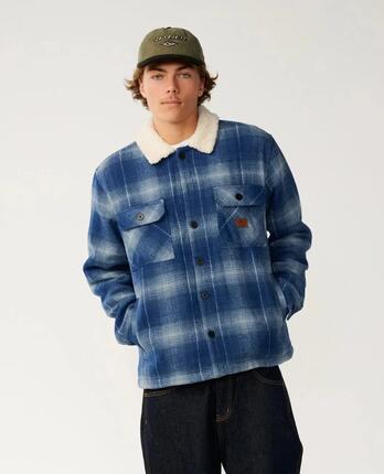 Rip Curl Classic Surf Bells Sherpa Jkt - Navy
