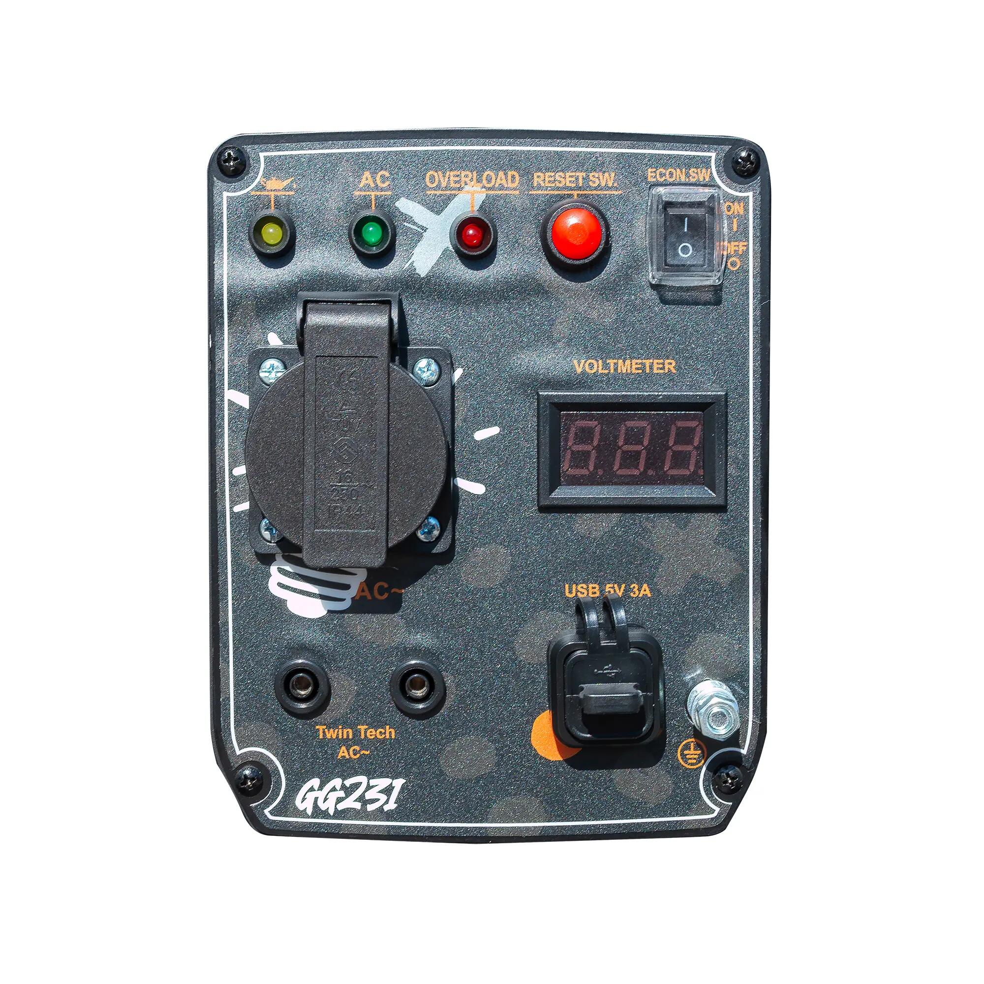 GG23i Generador Gasolina Inverter 2,3 KW ITCPower 7/8