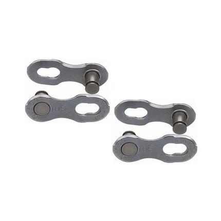 KMC Missinglink 1/2x11/128" 10NR EPT 2 Stück, für Ketten 10-fach, silber