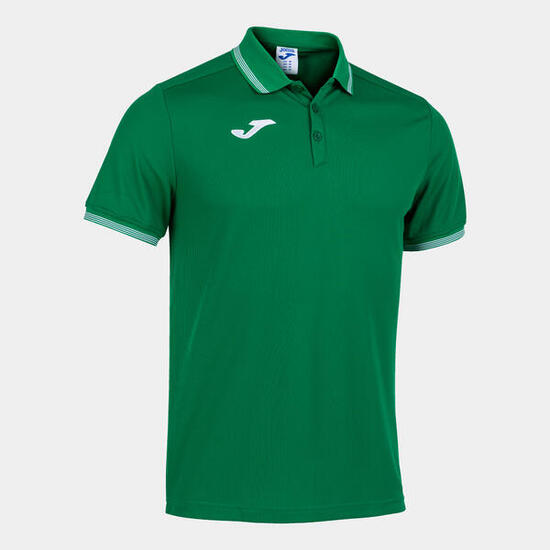 Polo Manches Courtes Football Homme Joma Campus III Vert