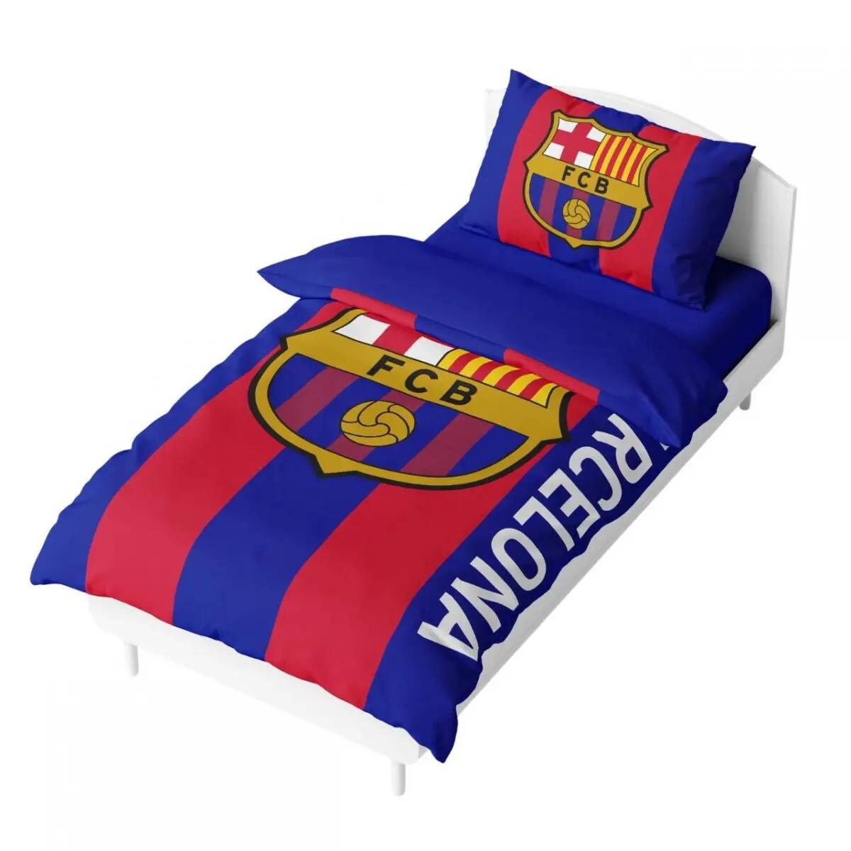 Juego de cama de Barcelona con escudo gigante 3/3