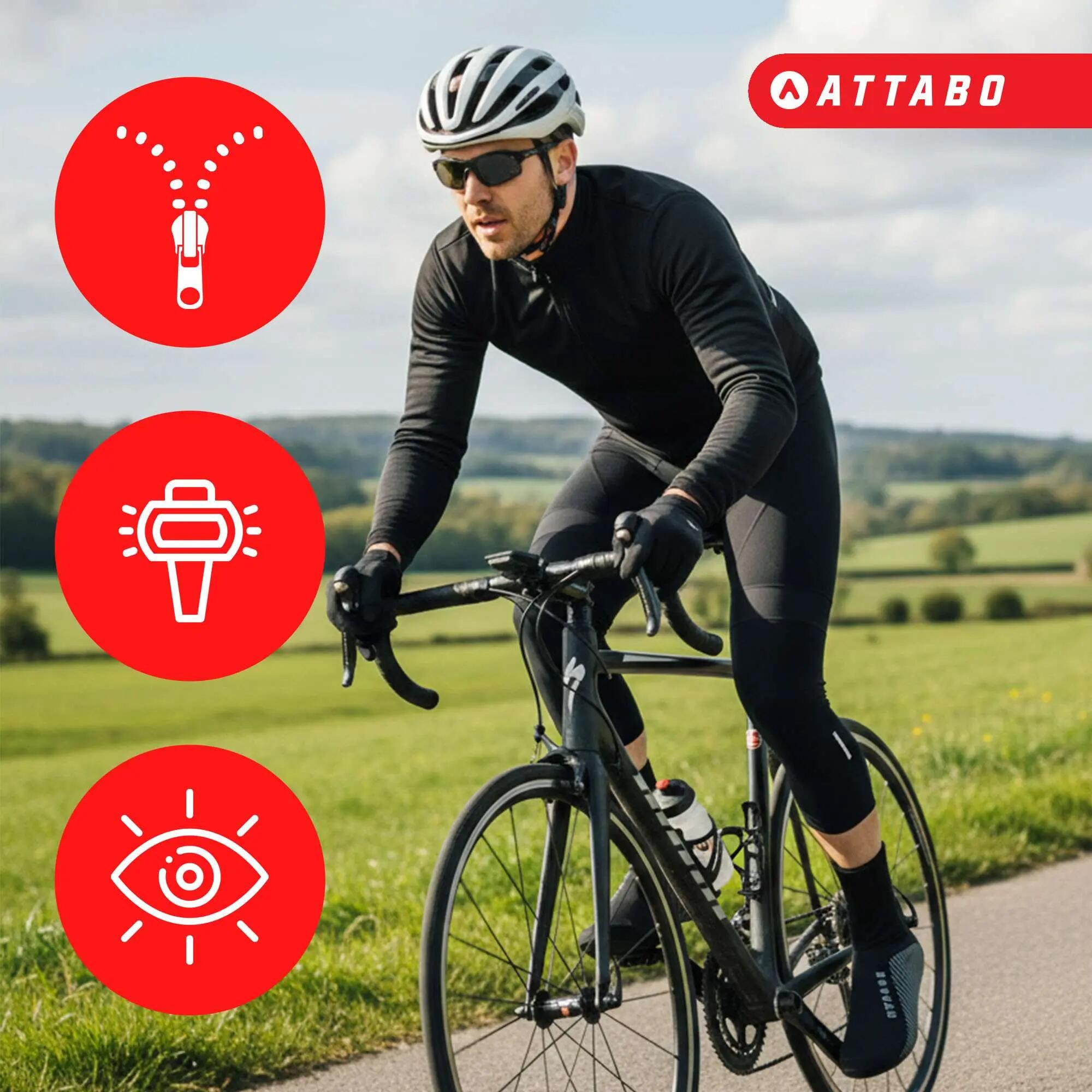 ATTABO DEFENSE MAX PRO cycling shoe covers 3/4