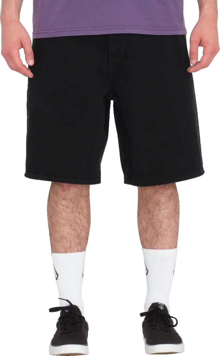 Pantaloni scurti Volcom Billow Denim oliver albastru mediu