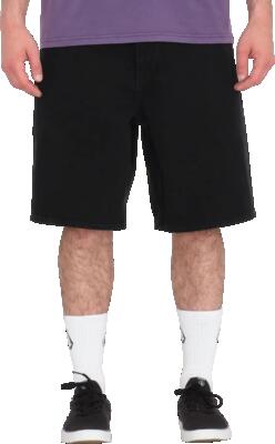 Shorts volcom billow denim oliver mid blauw