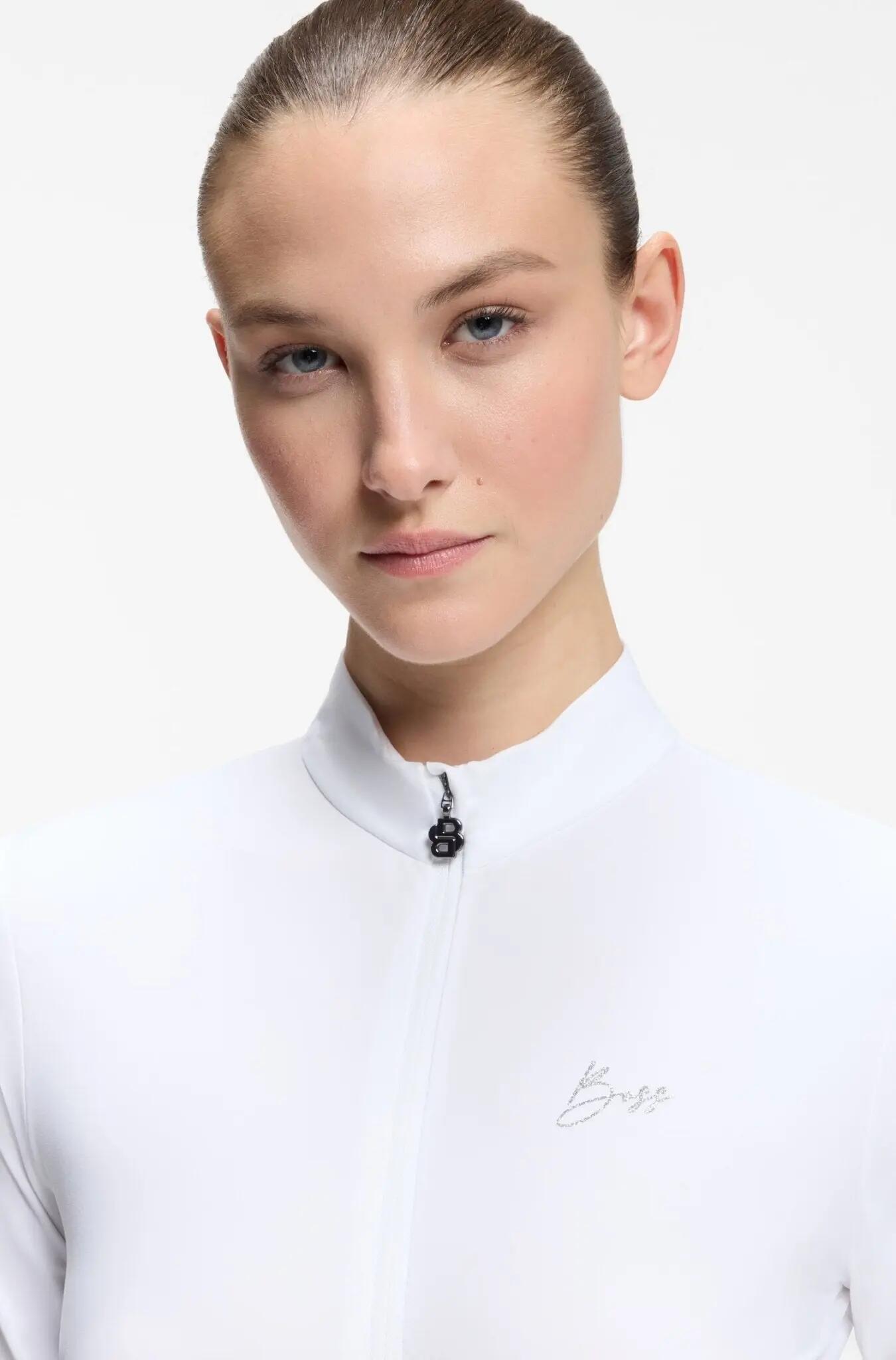 Boss Equestrian Minou Show Shirt Double B Dames Wit - 3/5