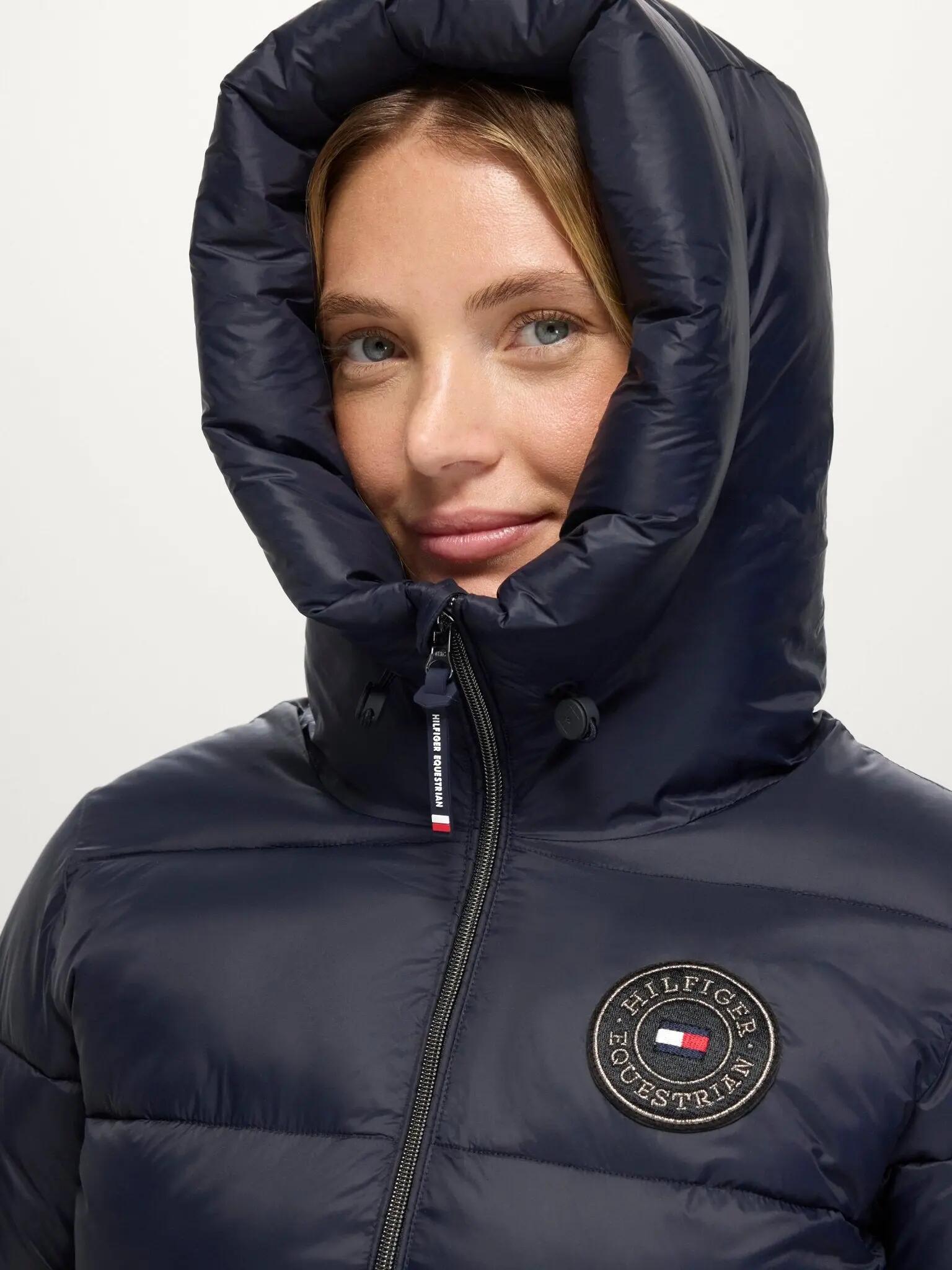Tommy Hilfiger Glendale Puffer Jas Dames Zwart - 6/7