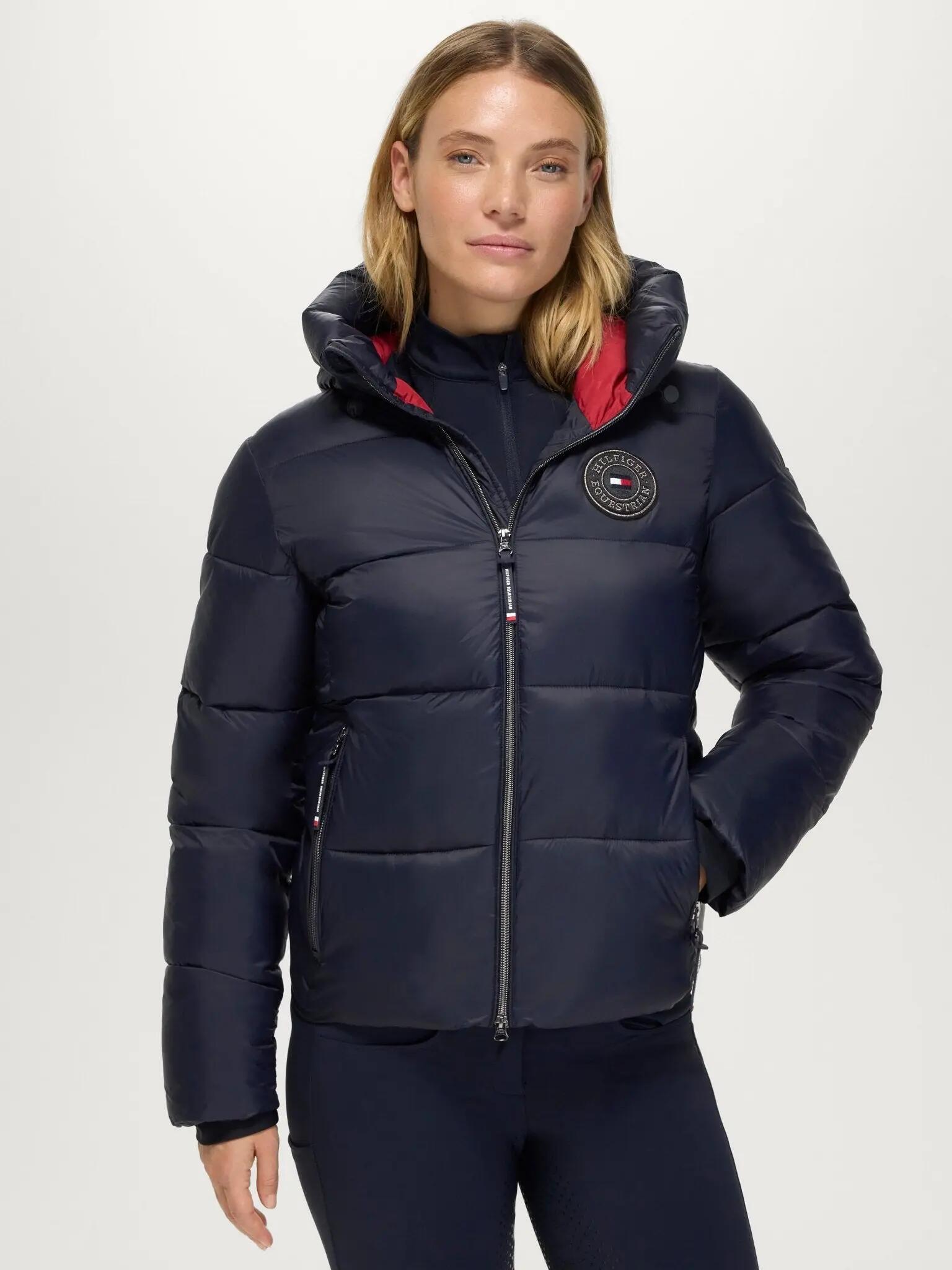 Tommy Hilfiger Glendale Puffer Jas Dames Zwart - 3/7