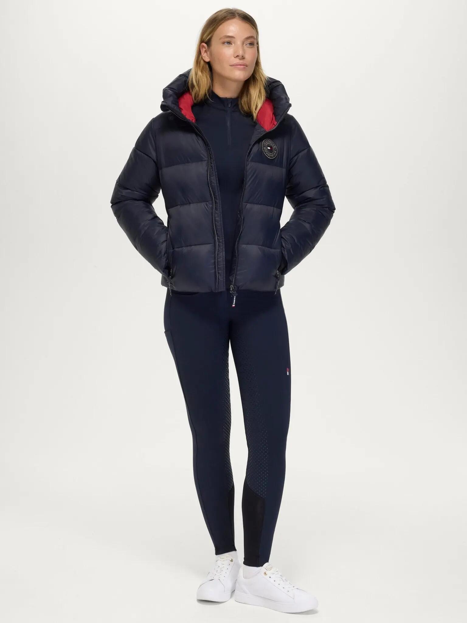 Tommy Hilfiger Glendale Puffer Jas Dames Zwart - 2/7