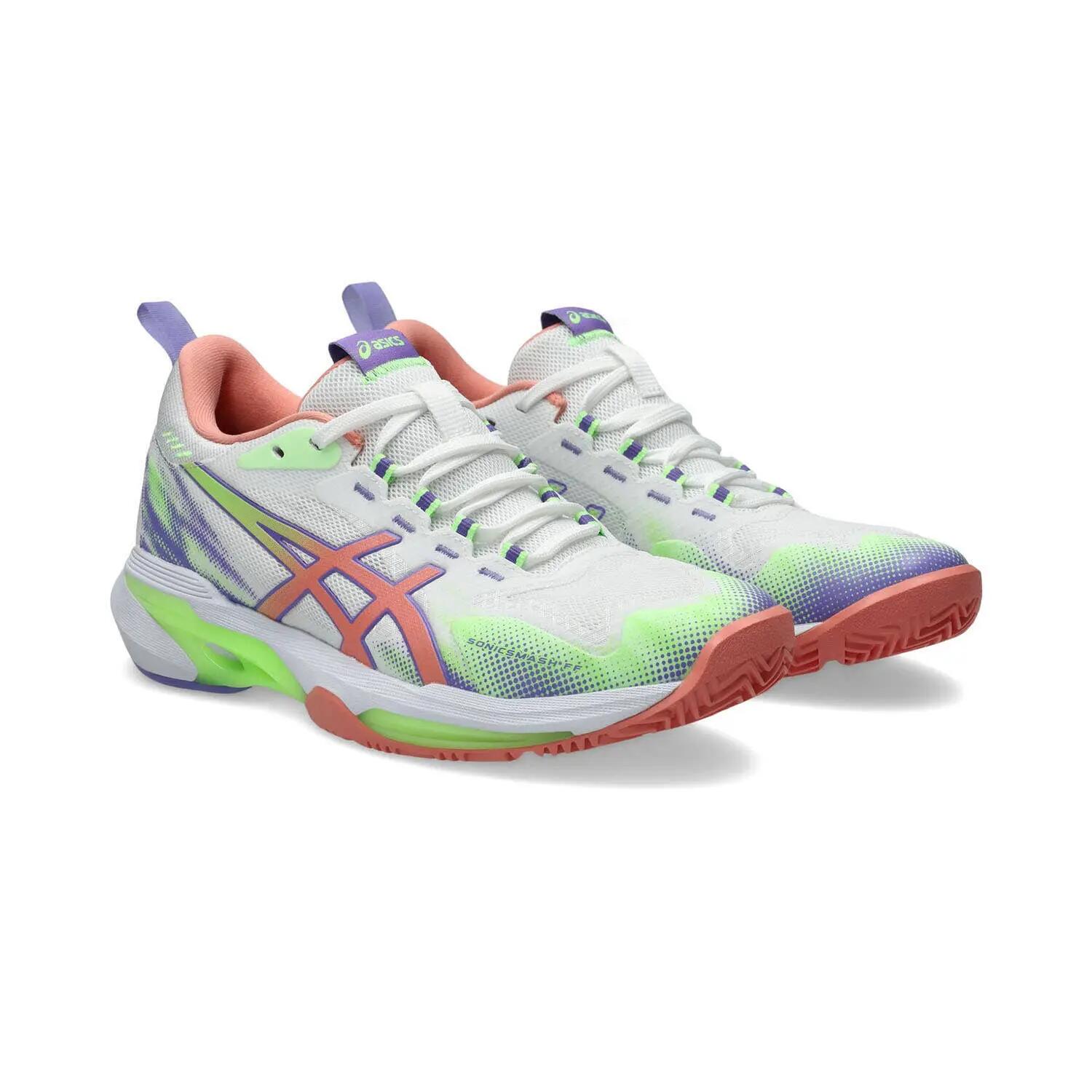 Asics Sonicsmash Ff Bianco Donna 1042a311 2/6