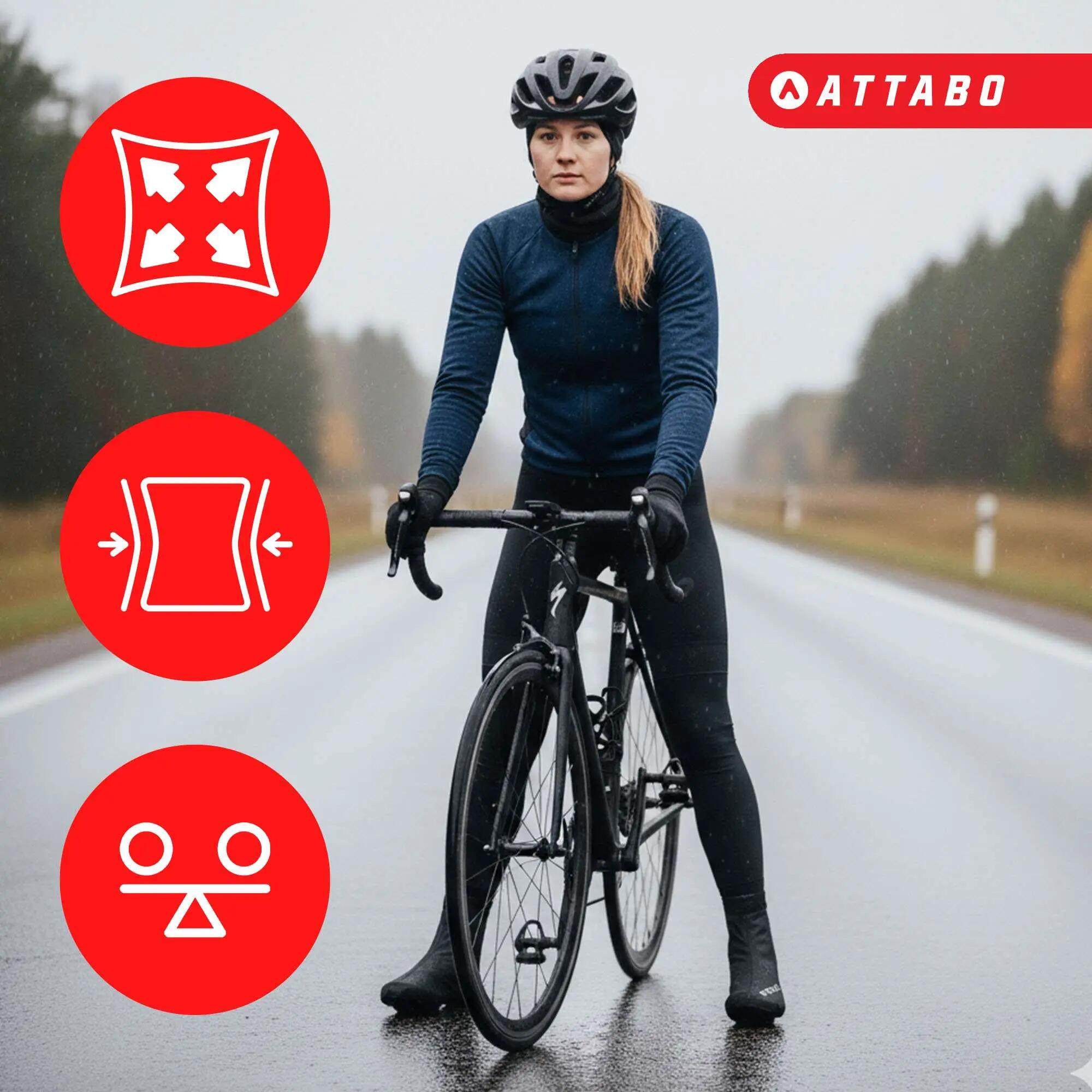 Protège-chaussures de vélo ATTABO DEFENSE 4/6